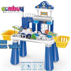 CB893650 CB893651 - Building block table police station